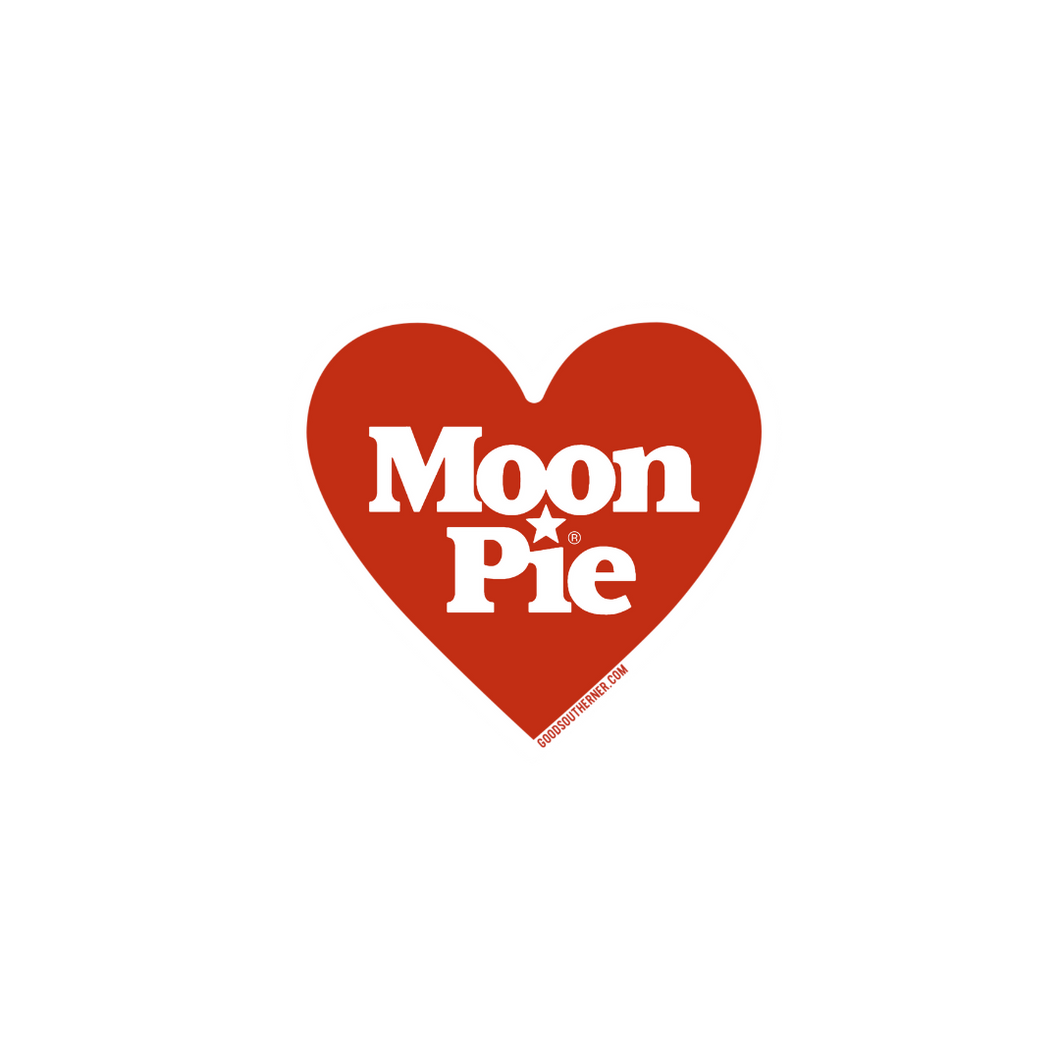 Heart MoonPie sticker
