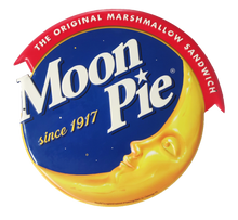 Load image into Gallery viewer, Die Cut MoonPie Sign
