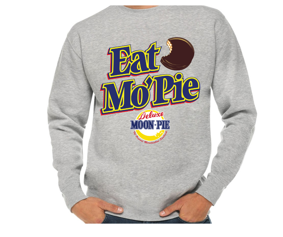 Eat Mo Pie Sweatshirt - Heather Gray