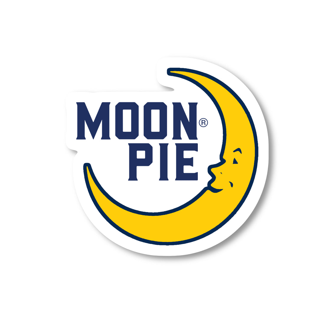 MoonPie Crescent Moon Sticker