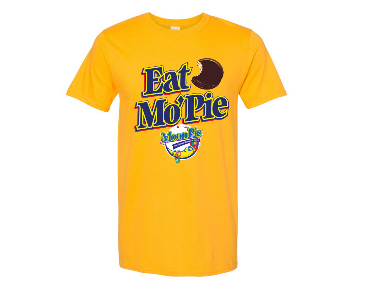 Mardi Gras Eat Mo Pie Tee - 4 colors