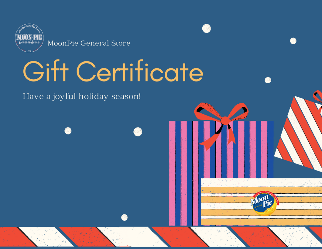 MoonPie General Store e- Gift Card