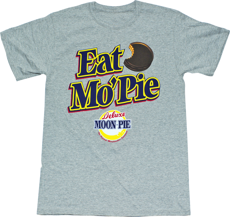 Eat Mo' Pie Gray T-Shirt